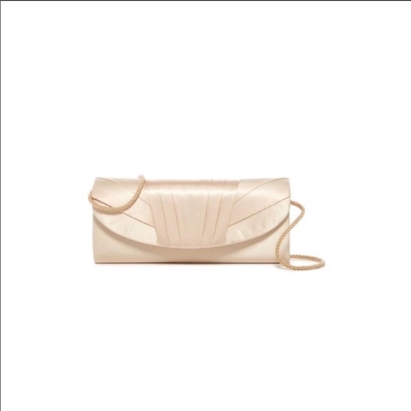 New Jessica McClintock Satin Clutch B8 - Picture 4 of 5